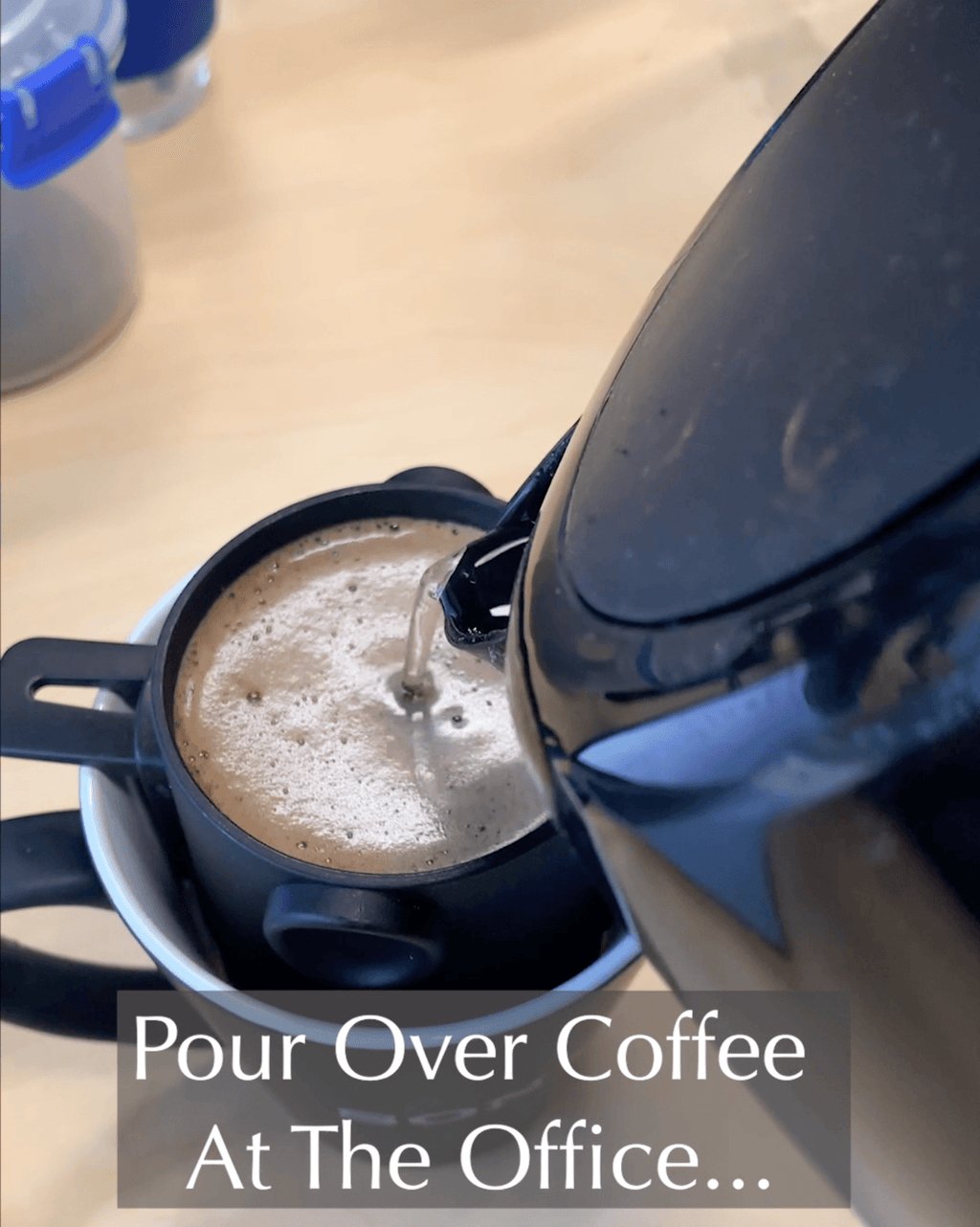 How to Make Pour Over Coffee At Work! - Double Shot Espresso