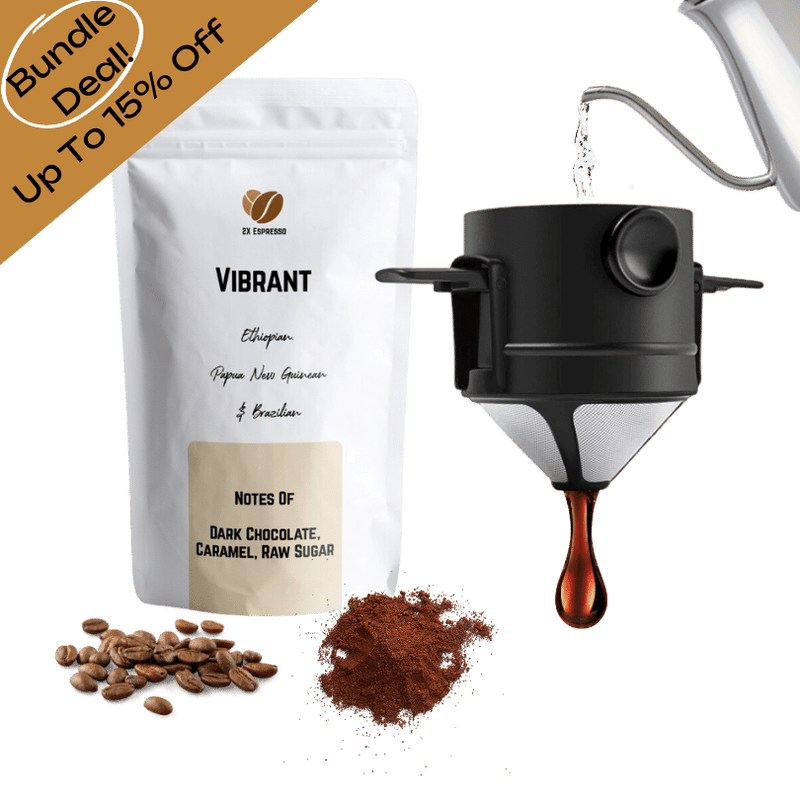 Pour Over Filter & Coffee Bundle