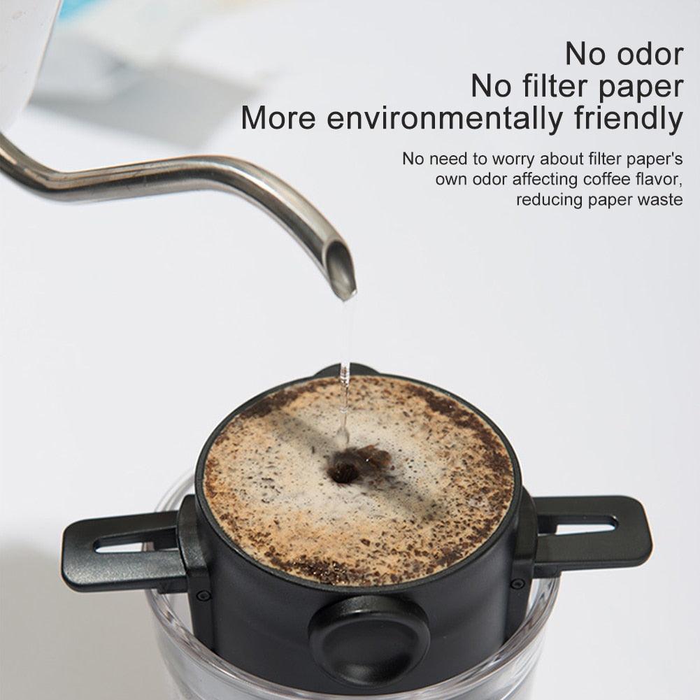 Reusable Coffee Filter/Dripper for Pour Over Coffee - Double Shot Espresso